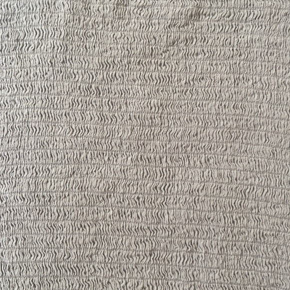 Aerie Mauve Dusty Pink Smocked Tank Top Large Ruffle Sleeves - Picture 7 of 7